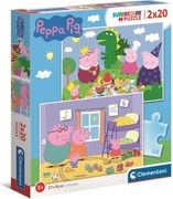Clementoni - Пъзел Peppa Pig 2х20 части 24778