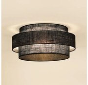 Brilagi - LED таванно осветление SPACE YUTE 12W/230V, Ø50 см, черно