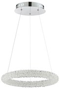 Luxera 64391 - LED Кристален Полилей на верижка ALMEDA LED/24W/230V