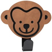 Кафява стоманена кука без пробиване Monkey Nupo – LIND DNA