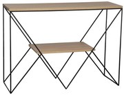 Eglo 424016 - Странична масичка OTAWARA 77x106 см кафява/черна