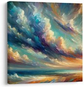 Картина на платно – Хармония между небе и вода