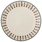 Кремава десертна глинена чиния с коледен мотив ø 16 cm Jolly – Bloomingville