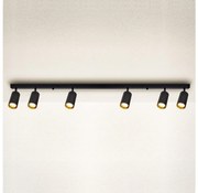 Brilagi - Спот SELE 6xGU10/30W/230V черен/златист