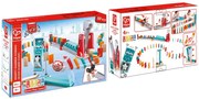 Hape - Дървена игра Домино мощен удар