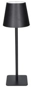 Solight WO69-B - LED димируема презареждаема сензорна настолна лампа LUCCA LED/3,7V 2000 mAh черна
