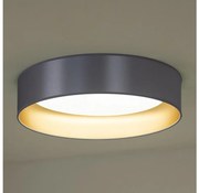 Duolla - LED Плафониера ROLLER LED/24W/230V Ø 45 см сребрист/златист