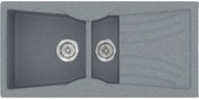 Мивка Sanitec 329-Metallic Silver