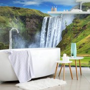 Фототапет – Емблематичен водопад в Исландия