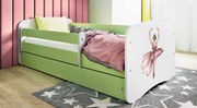 Детско легло Babydreams Cartoon-Prasino-140 x 70-Dancer