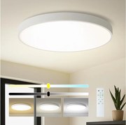 Brilagi - димируемо LED осветително тяло POOL SMART LED/128W/230V диам. 100 см Wi-Fi Tuya бяло + дистанционно управление