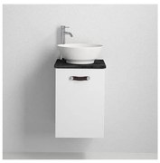 Шкаф за баня с мивка TAARNHOLM бял