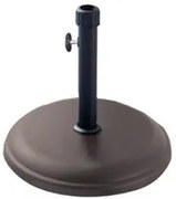 Стойка за чадър кръг 16 кг - Кафява
