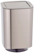 Пластмасова кофа за боклук в блестящо сребристо 5,5 л Auron - Wenko
