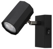 Globo 57918-1B - Спот аплик JAMES 1xGU10/25W/230V черен