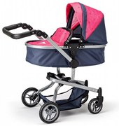 Woody - Детска многофункционална количка за кукли Котета, 2в1