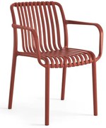 ЛЕОНЭЛЬ Теракот - МОДЕРЕН СТОЛ ЗА КУХНЯ, ГРАДИНА, КАФЕНЕ (МОЖЕ ДА СЕ ПОДРЕЖДАТ ВЕРТИКАЛНО)