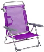 Сгъваем плажен стол лилав Alco 606ALF