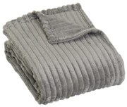 Сиво одеяло от микроплюш 130x160 cm Fur Velvet – Casa Selección