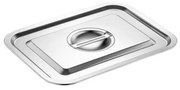 Капак за тава за печене Rosberg R51222K40C, 40x30 см, Неръждаема стомана, Сребрист