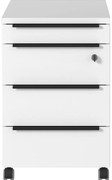Бял заключващ се шкаф 42x63 cm Mailand - Germania