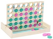 Bluey - Дървена игра Четири поред с Блуи