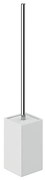 Gedy - Свободностояща четка за тоалетна VERBENA керамика/бял