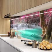 Стъклен гръб - Розов водопад