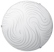 Плафониера МЕСИНА, ø300, бял мат, 1xE27