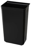 Пластмасов контейнер за количка за кухненски отпадъци черен 33x23x56cм 035A GX