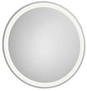 LED огледало за баня A812338000, с противозамъгляваща плака, 100х100см