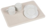 Бежова тавичка за оттичане за съдовете от диатомична глина 40x30 cm Damon – Wenko