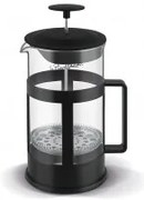 Lamart - Термокана за чай, с преса, 1.1 L, черна