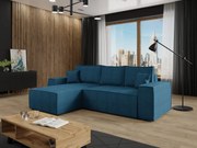 Ъглов диван Malaga mini I-Petrol-Left