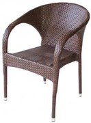 San Valente - Градински стол 290 - Кафяв