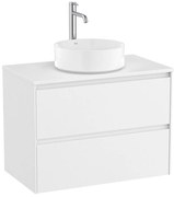 Мебел за умивалник върху плот с две чекмеджета A851728509, 79.4х45.7х58.3см