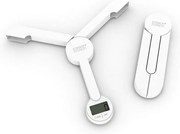 TriScale Бяла сгъваема цифрова кухненска скала TriScale™ - Joseph Joseph