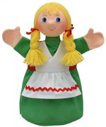 Moravská - Кукла за театър Момиче Гретел, 27 см. 22833B