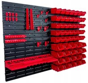 Стена за инструменти 115x78 см + 55 кутии