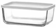 Lav - Стъклена кутия с бял капак 1,17л CUB 238-PK0002