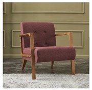 Кресло DELI — червено