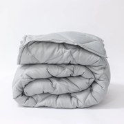 Лятна олекотена завивка за спалня Елинор Сиво 200/210 см.