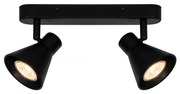 Nordlux - Точково осветително тяло EIK 2xGU10/35W/230V черно