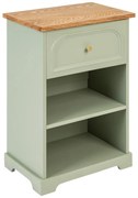 Нощно шкафче atmosphera Mohea, 67 cm, Зелен