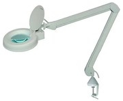 LED настолна лампа с лупа LED/5W/230V бял