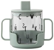 Зелена детска чаша Grow With Your Cup Grow with Your Cup - Design Letters