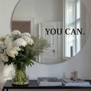 Стикер za огледало S33 – YOU CAN.