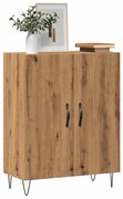 857178 vidaXL Сайдборд, дъб артизан, 69,5x34x90 см, инженерно дърво