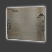 Огледало за баня LED осветление LM Prism Veil 400×400мм