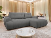 Ъглов диван Fiorano-Антрацит-Десен